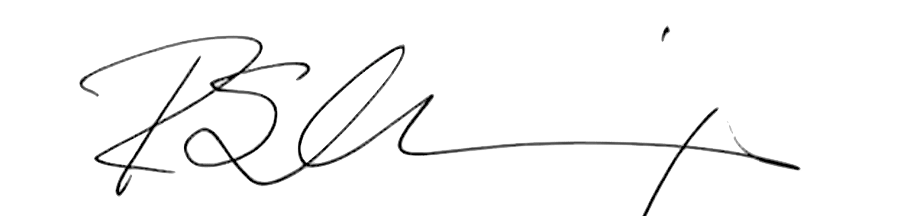 Sign of Robert Chadwick