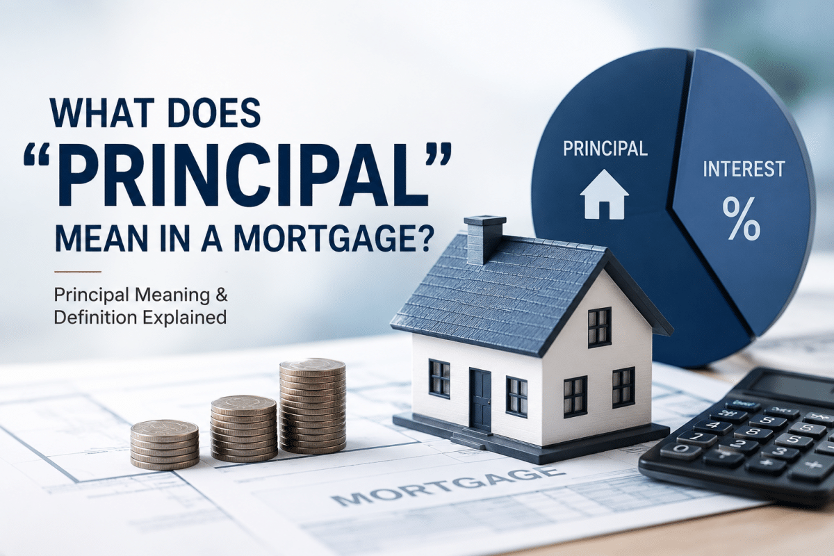 Mortgage principal and interest breakdown illustration